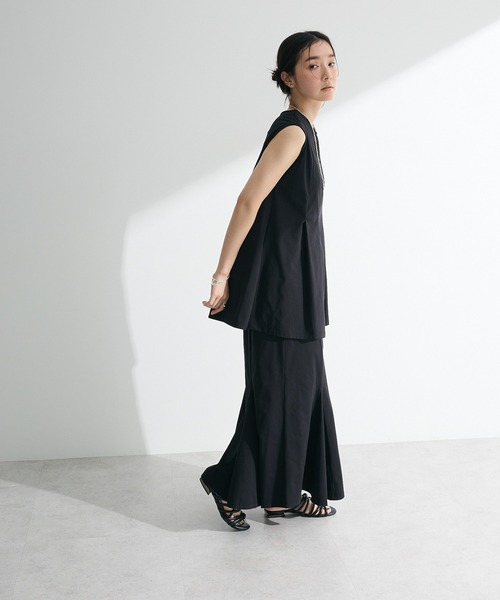 Sugar spoon（シュガースプーン）の「・SUGAR SPOON 【ラッシュガード】チュニック（チュニック・レディース・カーキ/ブラック/チャコールグレー・FREE）」の10枚目の写真