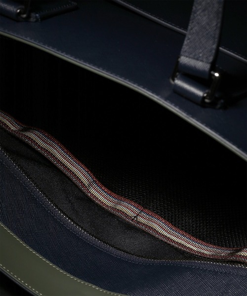 シグネチャーストライププラー トートバッグ【553404 N072T