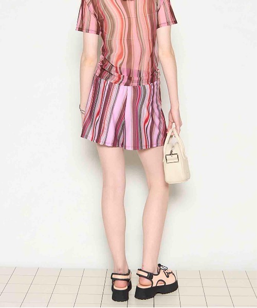 MAISON SPECIAL（メゾンスペシャル）の「【PISCESS×MAISON SPECIAL】Holographic Swim Shorts/ホログラフィックスイムショートパンツ（その他パンツ・レディース・レッド/ブルー・FREE）」の8枚目の写真