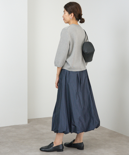 完売品　極美品✨IENA Debussyミニカーディガン ニット 七分袖 完売品 極美品✨IENA Debussyミニカーディガン ニット 七分袖