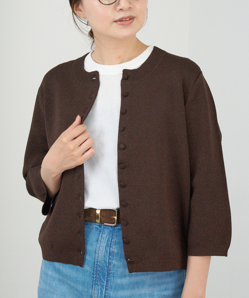 IENA Debussyミニカーディガン 2025 Debussyミニカーディガン（カーディガン）｜IENA（イエナ）の