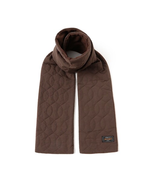 BEAMS PLUS(ビームスプラス)の「Muffler Boa Quilting(マフラー・メンズ・グレー/ブラウン/ネイビー・ONE SIZE)」の7枚目の写真