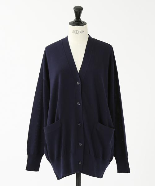 DESIGNWORKS（デザインワークス）の「ベーシックVネックカーディガン（カーディガン/ボレロ・レディース・マスタード・38）」の20枚目の写真