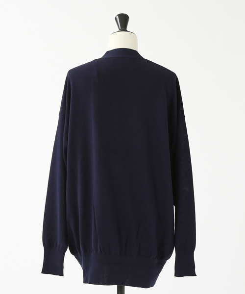 DESIGNWORKS（デザインワークス）の「ベーシックVネックカーディガン（カーディガン/ボレロ・レディース・マスタード・38）」の18枚目の写真