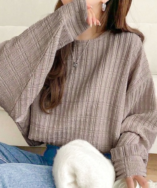 セール】ゆったりシルエットでこなれ感をプラス。フクレジャガード