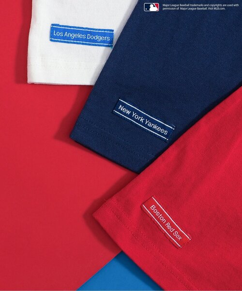 MLB（メジャーリーグベースボール）の「MLB JAPANダルマロンT（Tシャツ/カットソー・キッズ・オフホワイト/ネイビー/レッド・90/100/130/140/150/110/120）」の6枚目の写真
