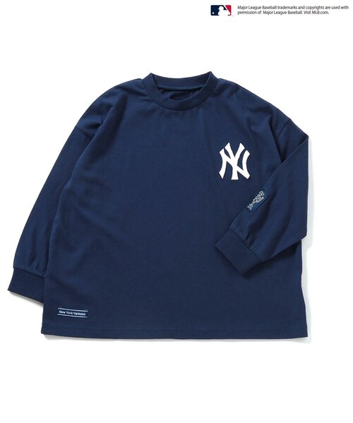 MLB（メジャーリーグベースボール）の「MLB JAPANダルマロンT（Tシャツ/カットソー・キッズ・オフホワイト/ネイビー/レッド・90/100/130/140/150/110/120）」の12枚目の写真