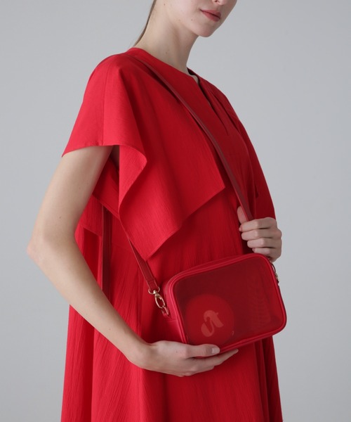 ADORE(アドーア)の「スクリーンバッグ(ショルダーバッグ・レディース・レッド/ブラック・ONE SIZE)」の2枚目の写真