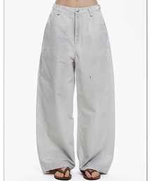 MASONPRINCE（メイソンプリンス）の「ルーズフィット サイドベルト スプレー加工 シミターパンツ XXK4340【MASONPRINCE】（その他パンツ）」