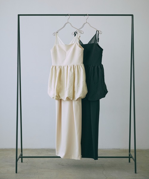 EN NEUME(エンノイム)の「Avant-Bloom Dress(ドレス・レディース・アイボリー/ブラック・0/1)」の14枚目の写真