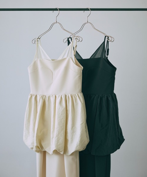 EN NEUME(エンノイム)の「Avant-Bloom Dress(ドレス・レディース・アイボリー/ブラック・0/1)」の15枚目の写真