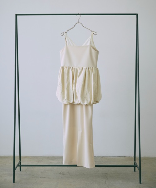 EN NEUME(エンノイム)の「Avant-Bloom Dress(ドレス・レディース・アイボリー/ブラック・0/1)」の12枚目の写真