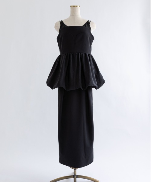EN NEUME(エンノイム)の「Avant-Bloom Dress(ドレス・レディース・アイボリー/ブラック・0/1)」の16枚目の写真