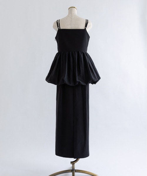 EN NEUME(エンノイム)の「Avant-Bloom Dress(ドレス・レディース・アイボリー/ブラック・0/1)」の19枚目の写真