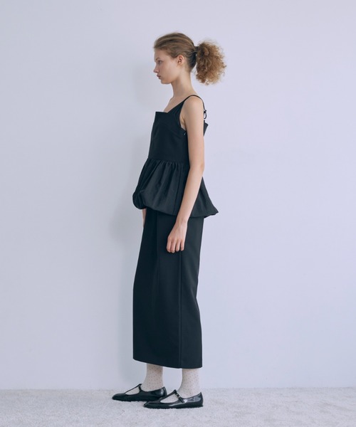 EN NEUME(エンノイム)の「Avant-Bloom Dress(ドレス・レディース・アイボリー/ブラック・0/1)」の10枚目の写真