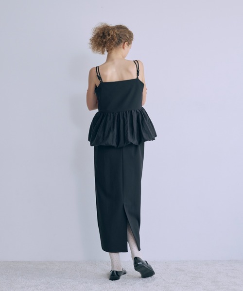 EN NEUME(エンノイム)の「Avant-Bloom Dress(ドレス・レディース・アイボリー/ブラック・0/1)」の11枚目の写真