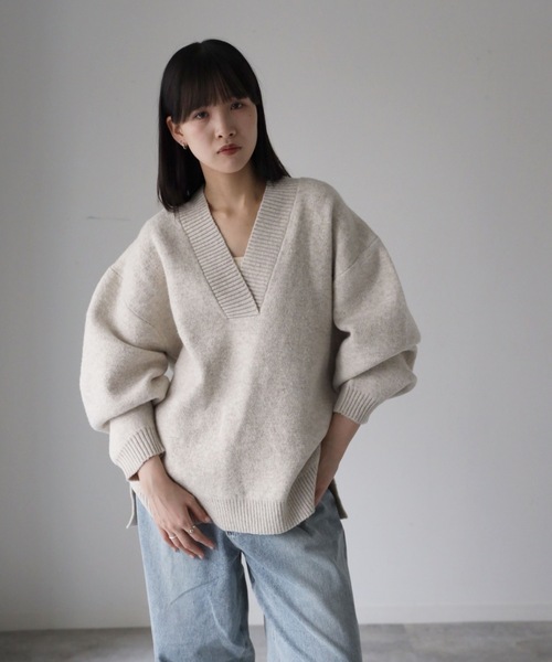 model：164cm. 着用サイズ：FREE