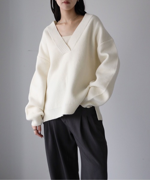 model：164cm. 着用サイズ：FREE