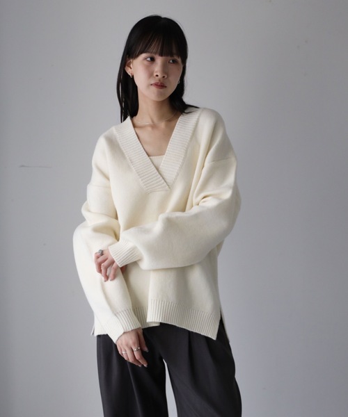 model：164cm. 着用サイズ：FREE