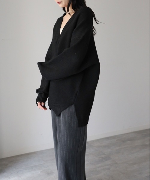 model：164cm. 着用サイズ：FREE