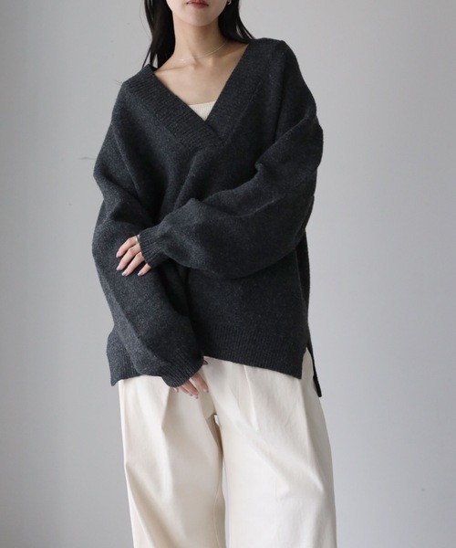 model：164cm. 着用サイズ：FREE