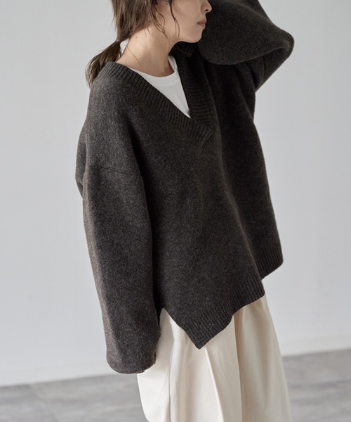 model: 162cm. 着用サイズ：FREE