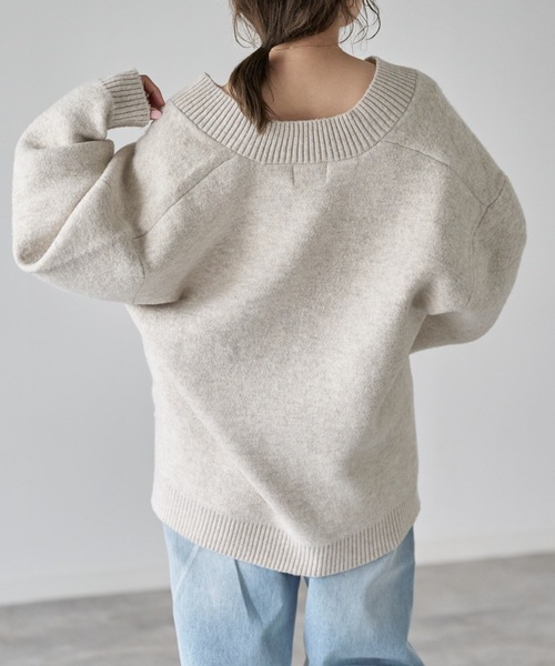 model: 162cm. 着用サイズ：FREE