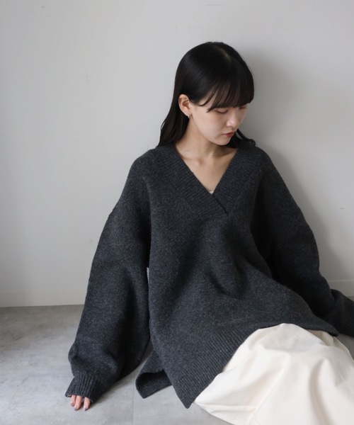 model：164cm. 着用サイズ：FREE