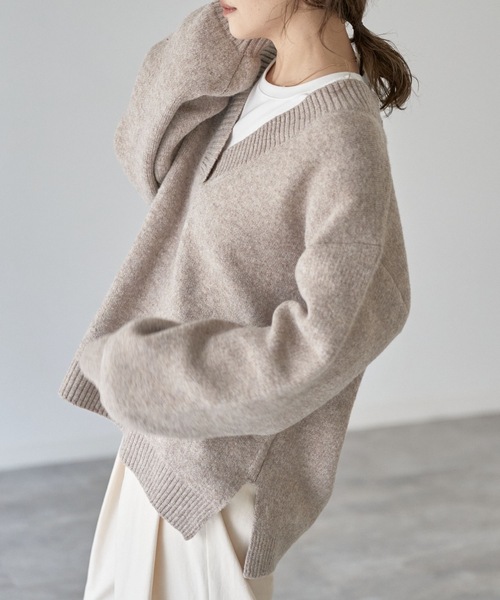 model：163cm. 着用サイズ：FREE