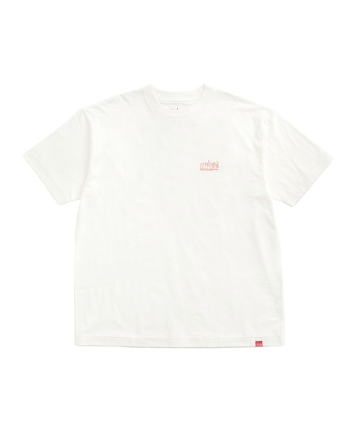 Manhattan Portage(マンハッタンポーテージ)の「S/S PRINT T-SHIRT TMP(Tシャツ/カットソー・メンズ・ホワイト・MEDIUM/LARGE/X-LARGE)」の2枚目の写真