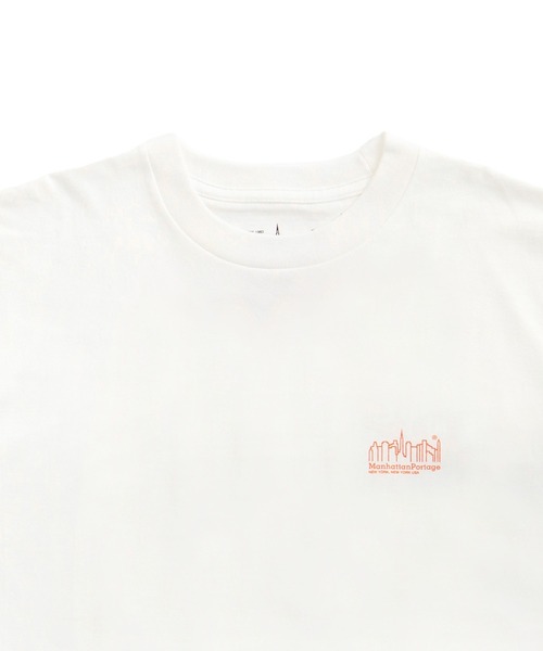 Manhattan Portage(マンハッタンポーテージ)の「S/S PRINT T-SHIRT TMP(Tシャツ/カットソー・メンズ・ホワイト・MEDIUM/LARGE/X-LARGE)」の4枚目の写真