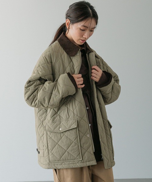 LOU DE BETOLY キルティングブルゾン LOU DE BETOLY キルティングブルゾン LOU DE BETOLY キルティング