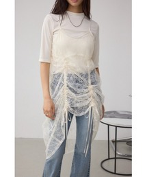 AZUL by moussy | インナーSET ドロストレースキャミソールトップス(キャミソール)