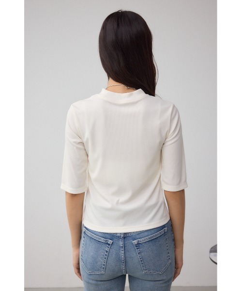 AZUL by moussy（アズールバイマウジー）の「インナーSET ドロストレースキャミソールトップス（キャミソール・レディース・ブラック/オフホワイト・FREE）」の16枚目の写真