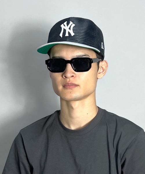 BEATJIVE（ビートジャイブ）の「スクエアフレーム サングラス ケース付き メンズ レディース（サングラス・メンズ・その他/ブラック系その他2/その他1/ブラック系その他3/ブラック系その他・FREE）」の3枚目の写真