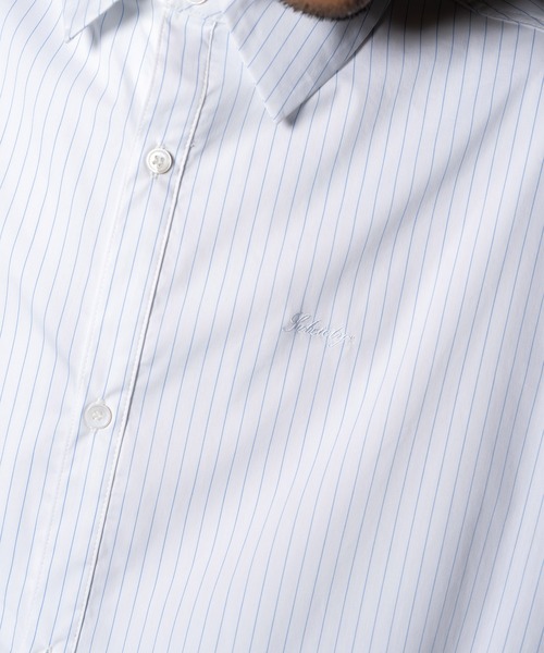 Subciety（サブサエティ）の「Essential stripe shirt（シャツ/ブラウス・メンズ・ホワイト/ブラック/ブルー・SMALL/MEDIUM/LARGE/X-LARGE）」の10枚目の写真