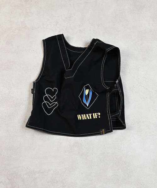 MARKEY'S（マーキーズ）の「ツイルプリントベスト（その他アウター・キッズ・オフホワイト/ブラック/オリーブ/ライトピンク・LL/S/M/L）」の13枚目の写真