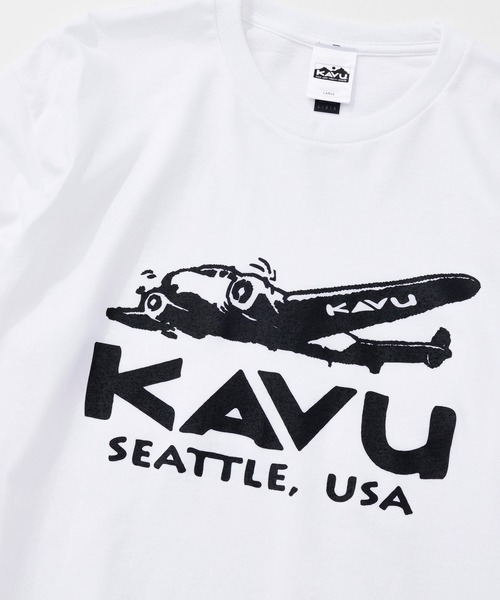 KAVU(カブー)の「KAVU/カブー Plane LS Tee/プレーンティー(Tシャツ/カットソー・メンズ・ネイビー/ホワイト/アッシュグレー・MEDIUM/X-LARGE/LARGE)」の5枚目の写真