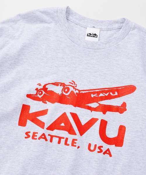 KAVU(カブー)の「KAVU/カブー Plane LS Tee/プレーンティー(Tシャツ/カットソー・メンズ・ネイビー/ホワイト/アッシュグレー・MEDIUM/X-LARGE/LARGE)」の8枚目の写真