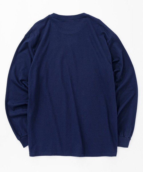 KAVU(カブー)の「KAVU/カブー Plane LS Tee/プレーンティー(Tシャツ/カットソー・メンズ・ネイビー/ホワイト/アッシュグレー・MEDIUM/X-LARGE/LARGE)」の10枚目の写真