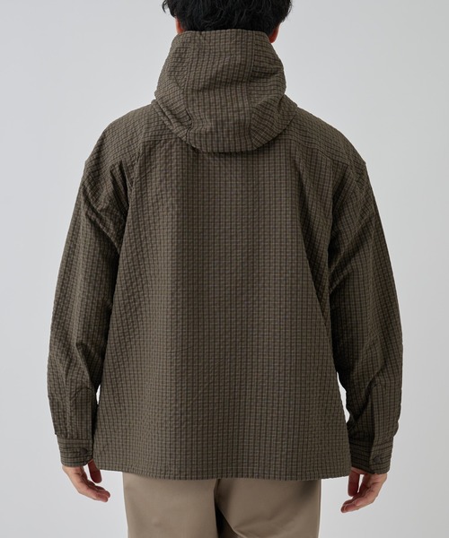 COLONY 2139(コロニートゥーワンスリーナイン)の「スピンドルフードチェックシャツ(シャツ/ブラウス・メンズ・ブラック/ブラウン・LARGE/MEDIUM)」の21枚目の写真