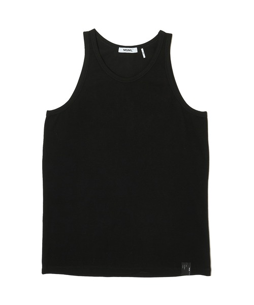 MSML(エムエスエムエル)の「RIB TANKTOP(タンクトップ・メンズ・ホワイト/ブラック・XL/L/M/S)」の2枚目の写真