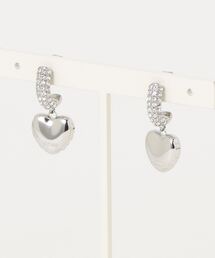 Guess | CONIQUE 22MM MODERN HEART PENDANTS アクセサリー ピアス(ピアス(両耳用))