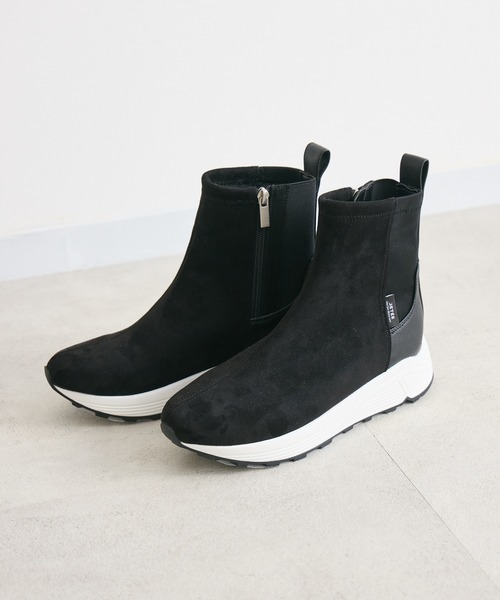 JETEE（ジュテ）の「【KATHARINE ROSS】スニーカーブーツ（ブーツ・レディース・ブラック/グレー・SMALL/MEDIUM/LARGE）」の7枚目の写真