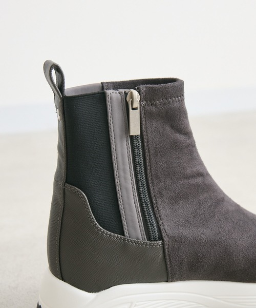 JETEE（ジュテ）の「【KATHARINE ROSS】スニーカーブーツ（ブーツ・レディース・ブラック/グレー・SMALL/MEDIUM/LARGE）」の11枚目の写真