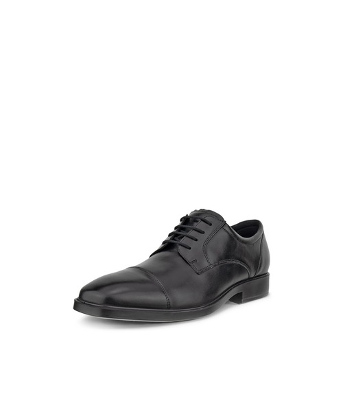 ECCO(エコー)の「きれいめカジュアル METROPOLE MILAN ダービーシューズ 軽量 高品質レザー(ドレスシューズ・メンズ・ブラック・41/42/43)」の4枚目の写真