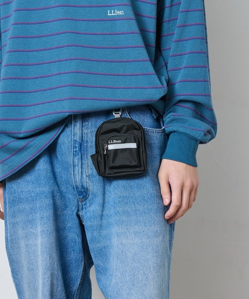 L.L.Bean(エルエルビーン)の「マイクロ・オリジナル・ブック・パック(キーホルダー・レディース・ブラック/ロイヤルブルー/ピンク/グリーン/スカイブルー/ライラック・ONE SIZE)」の2枚目の写真