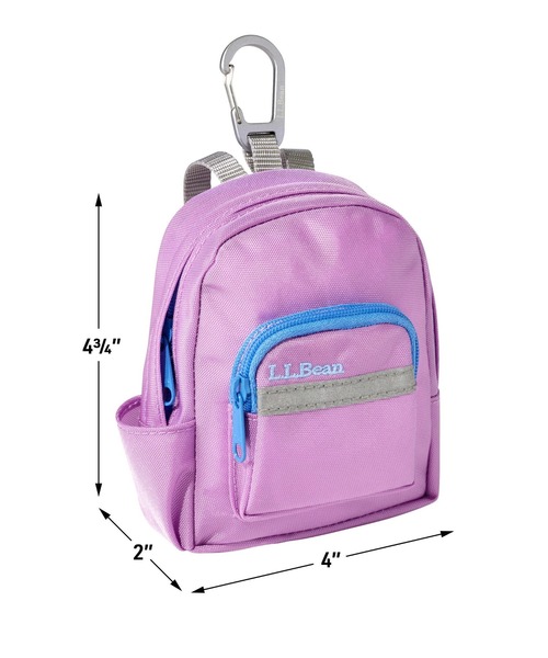 L.L.Bean(エルエルビーン)の「マイクロ・オリジナル・ブック・パック(キーホルダー・レディース・ブラック/ロイヤルブルー/ピンク/グリーン/スカイブルー/ライラック・ONE SIZE)」の10枚目の写真