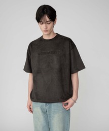 BROWNY | BROWNY/フェイクスウェードエンボスロゴT(Tシャツ/カットソー)