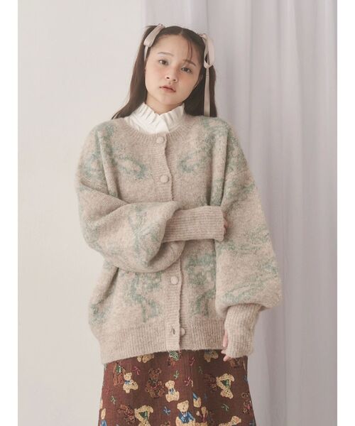 merry jenny（メリージェニー）の「frill neckブラウス（シャツ/ブラウス・レディース・オフホワイト/グレー・FREE）」の19枚目の写真